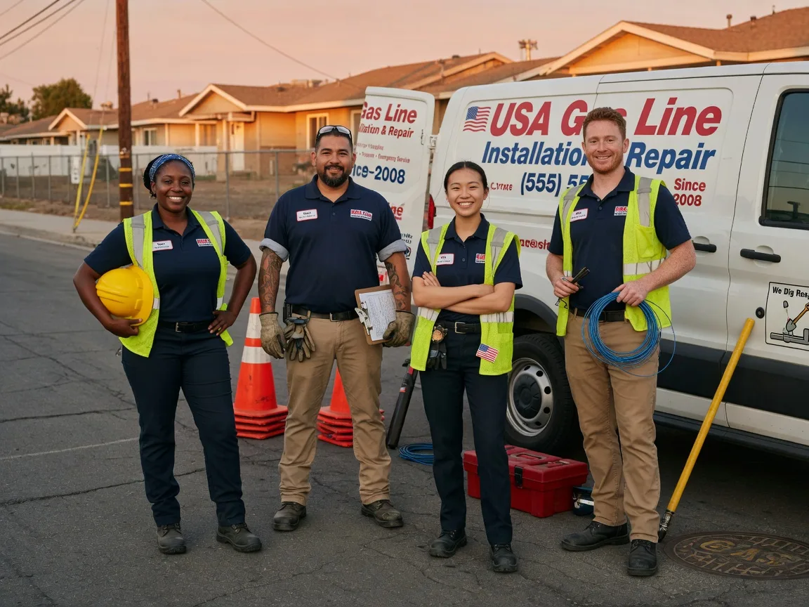 Gas Line Installation company in Leesville, OH